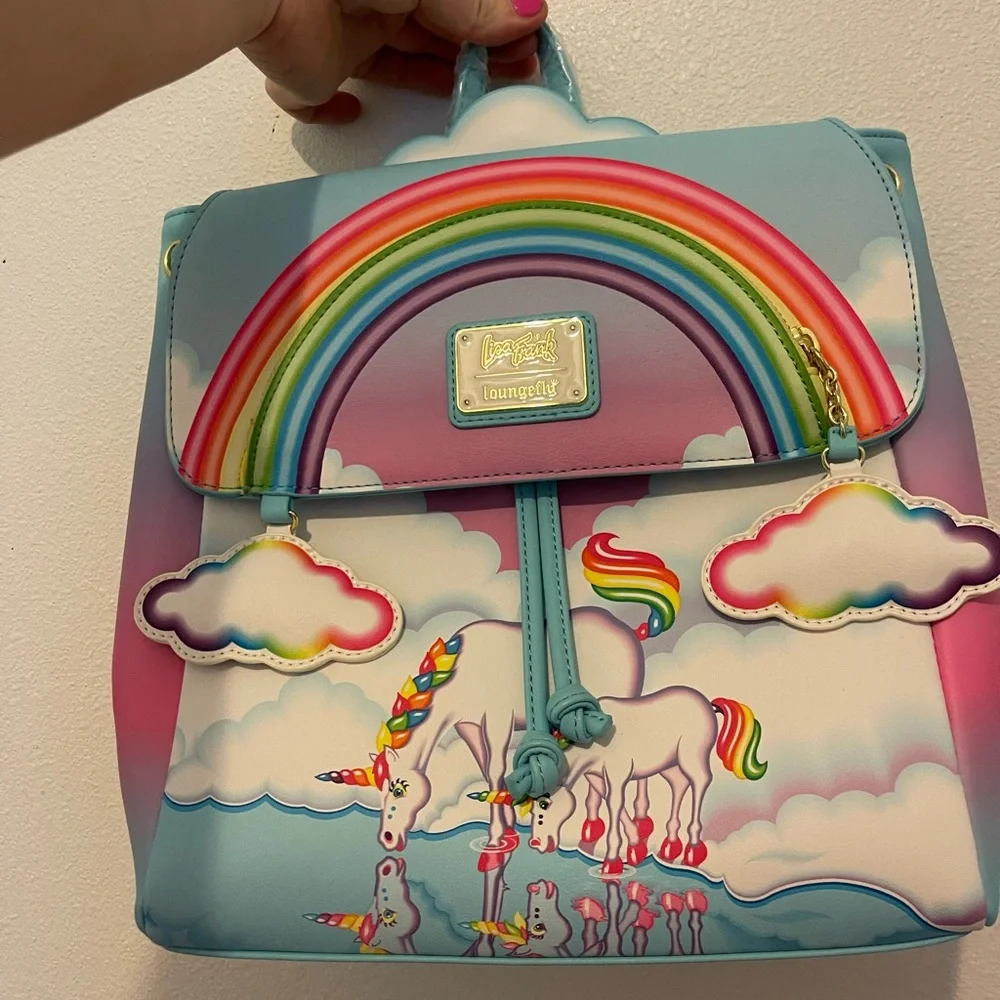 Loungefly “Lisa Frank” backpack - Picture 2 of 7